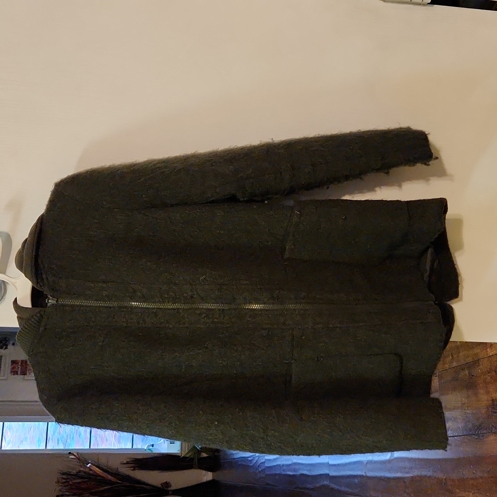 Furry Hooded Coat